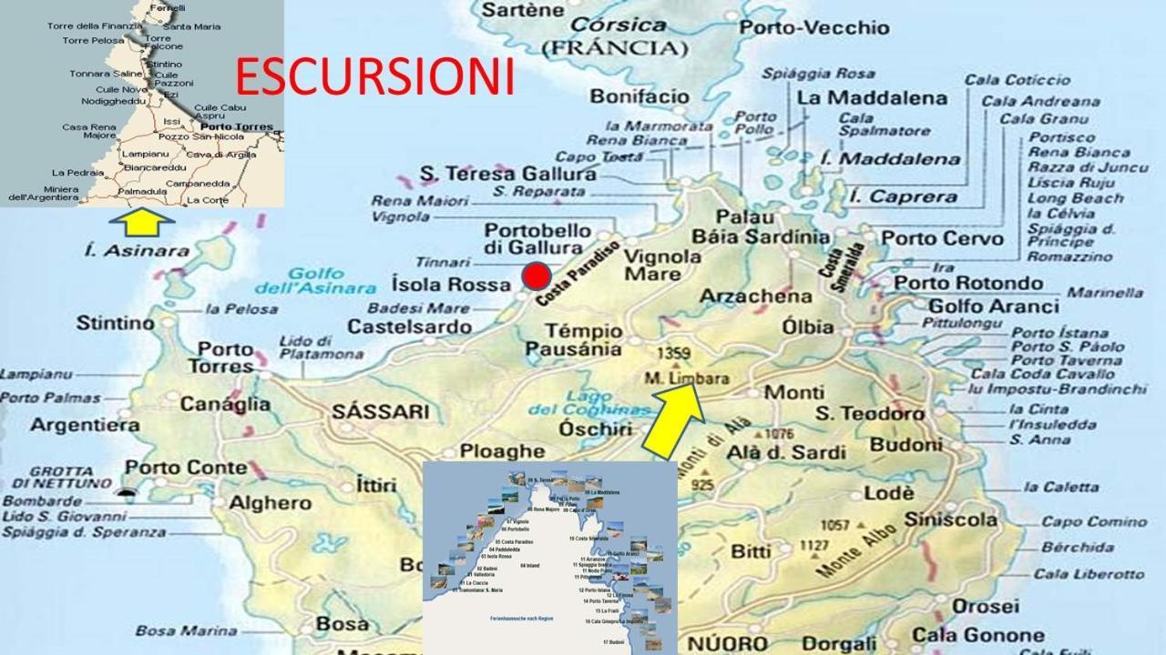 Vacanze In Natura Incontaminata "Casa Vacanza Francesca" Isola Rossa Kültér fotó